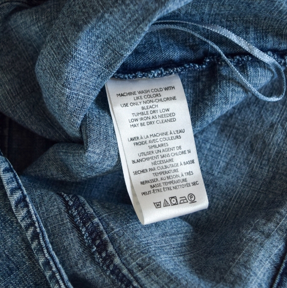 Free People lace-up denim vest - Picture 5 of 5